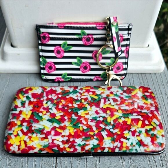 Spencer's Accessories - Sprinkles Wallet bundle preloved